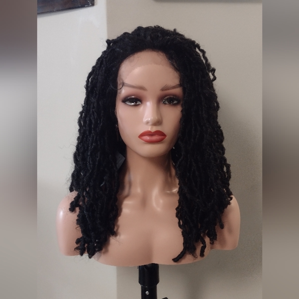 Locs Front Lace Wig